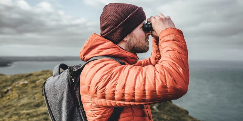 Sightseeing with Binoculars
